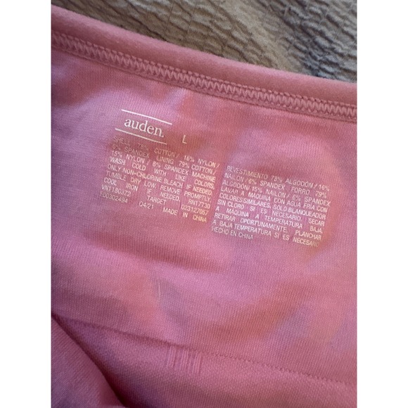 Auden Bubblegum Pink Halter Bralette, Size‎ Large - Picture 5 of 5